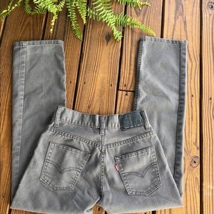 Levi’s 511 Black Label Gray Jeans High Waisted
